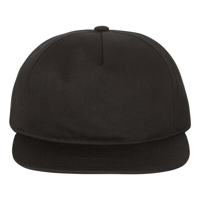 Lightly-Structured Five-Panel Snapback Cap Thumbnail