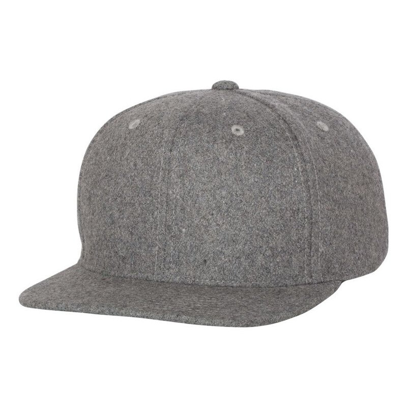 Melton Wool Blend Snapback Cap Thumbnail