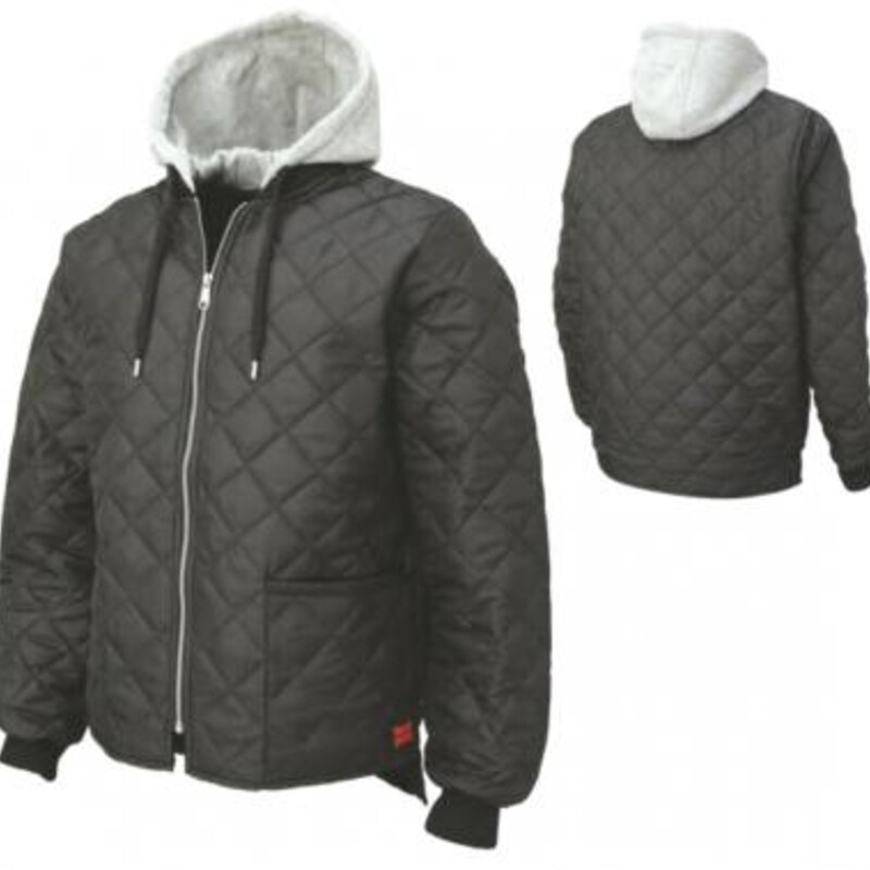 Tough Duck Quilted Hooded Freezer Jacket WJ26 Thumbnail