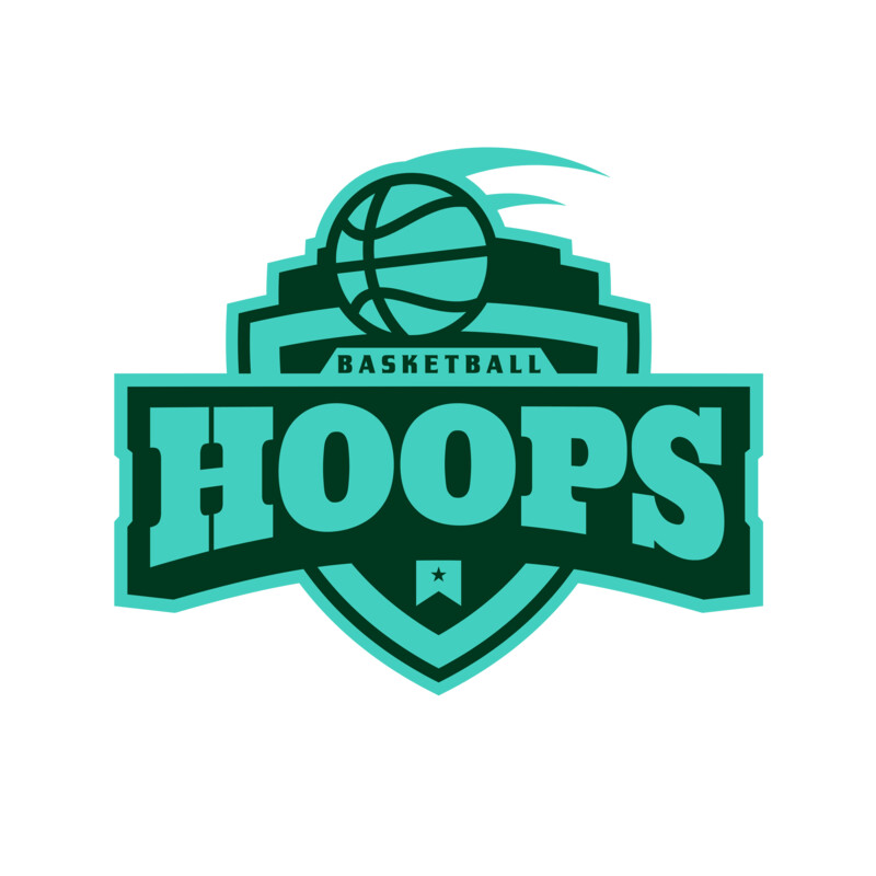 Hoops Basketball logo template 02 Thumbnail
