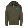 Midweight Full-Zip Hooded Sweatshirt Thumbnail